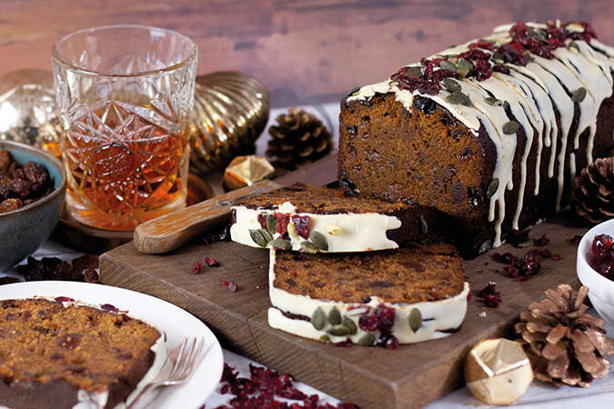 Winter Spiced Fruit Loaf with Brandy